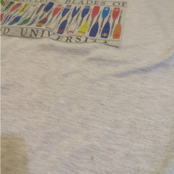 VTG Oxford University The College Blades Adult Medium Short Sleeve Shirt College - Picture 6 of 7